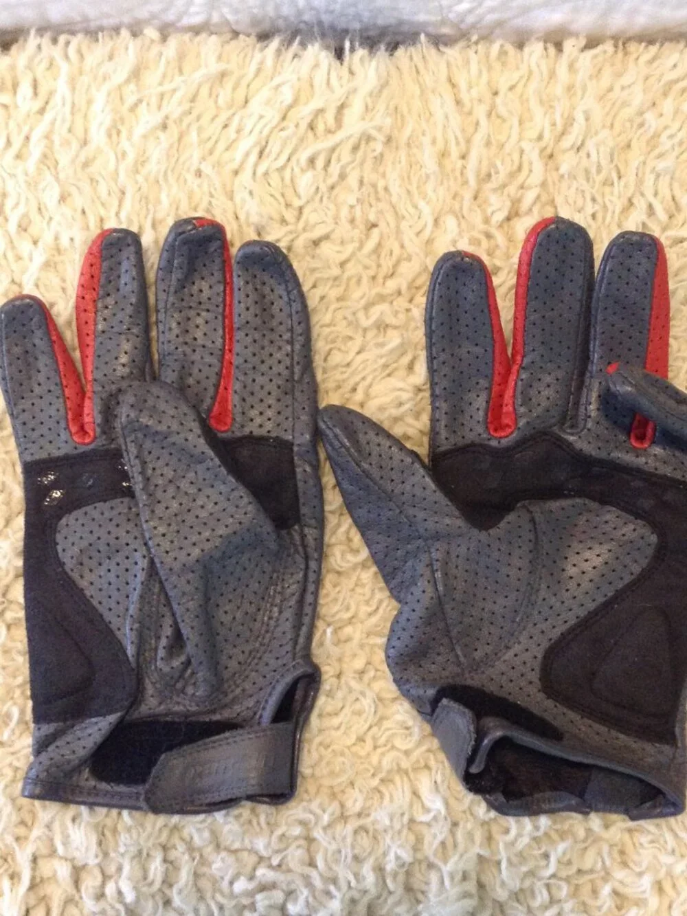 Can-Am Leather Riding Gloves W 